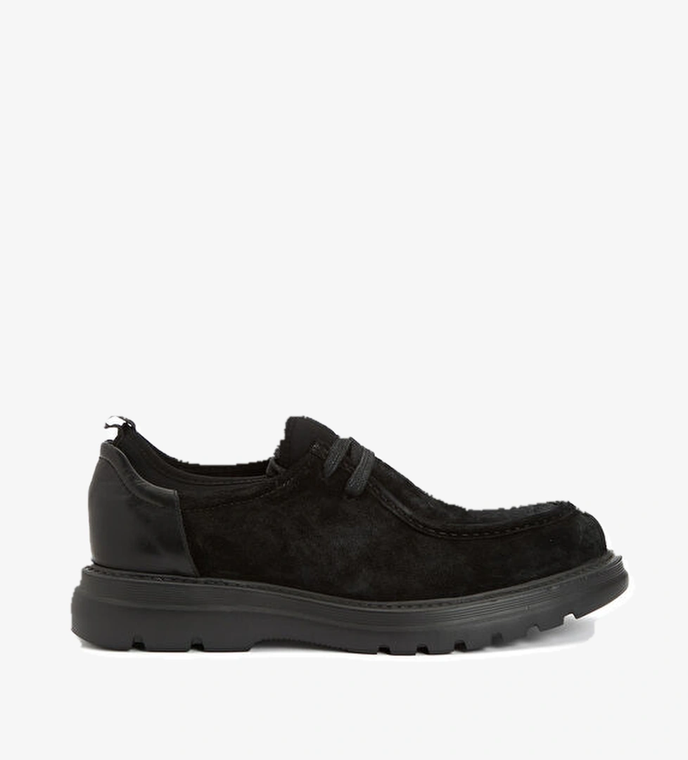 Divarese Siyah Erkek Süet Ayakkabı model görseli