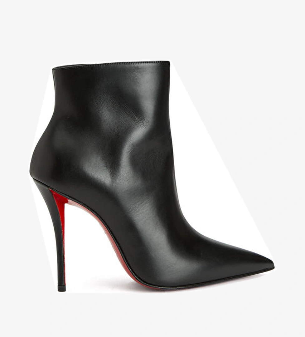 Miss Z Siyah Kadın Deri Bot - Görsel 1