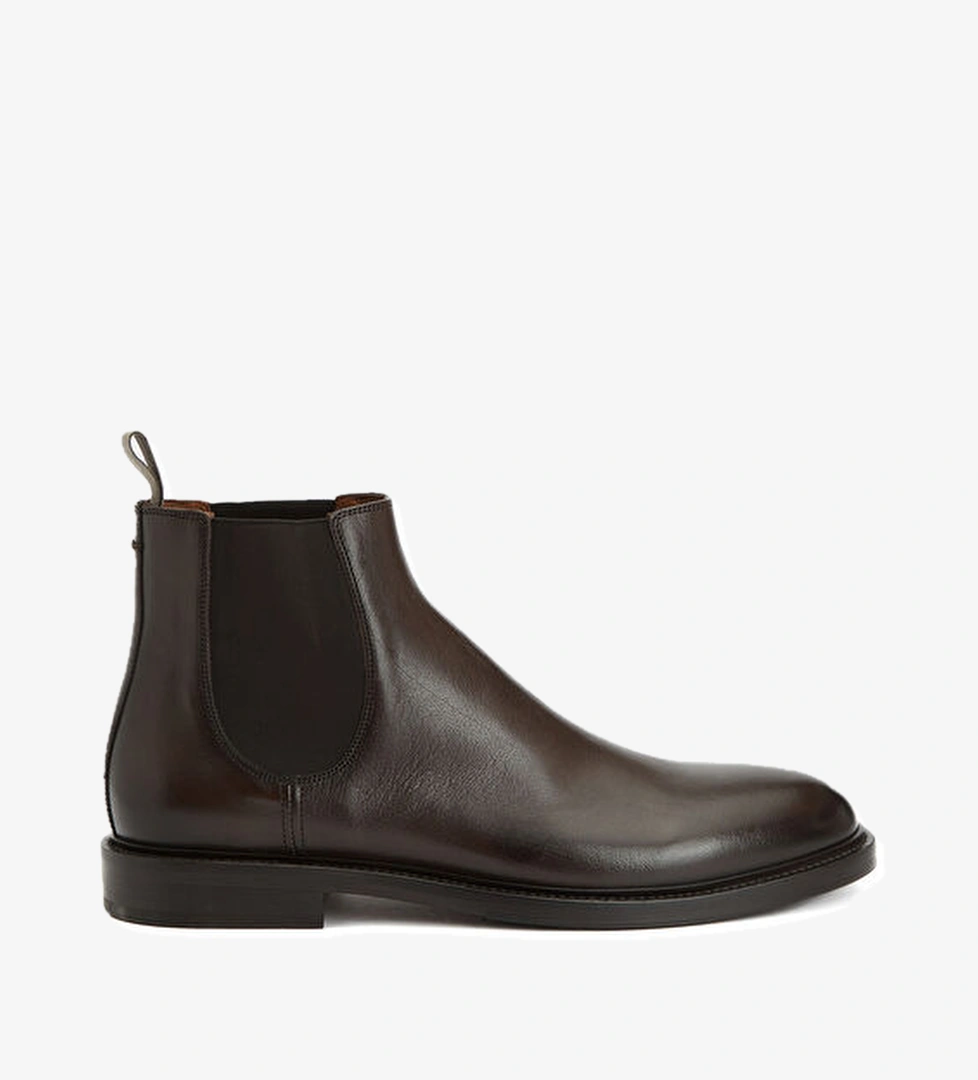 Pantanetti Siyah Erkek Deri Bot model görseli