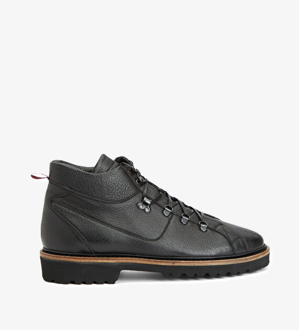 Kiton Siyah Erkek Deri Bot model görseli