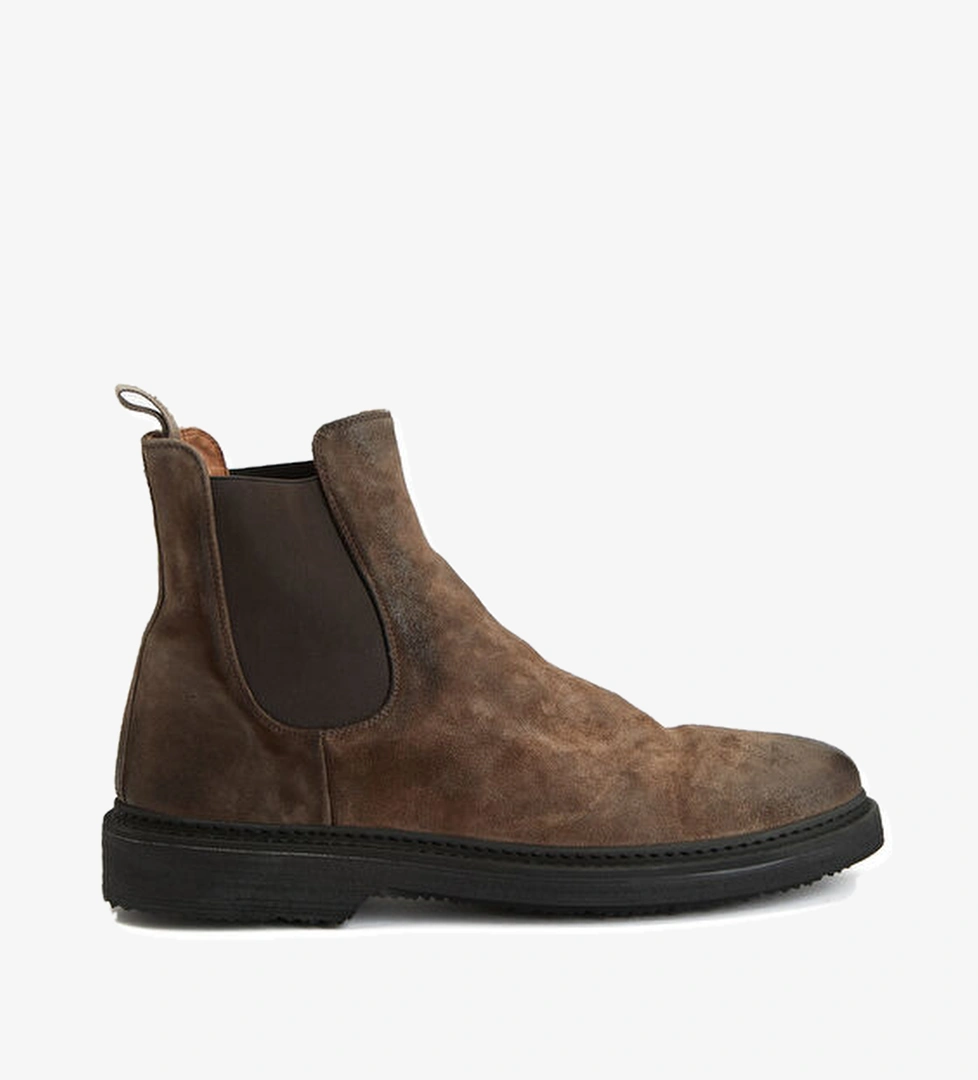 Pantanetti Kahverengi Erkek Süet Bot model görseli