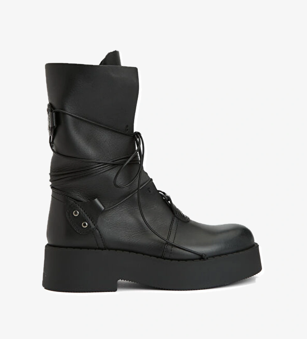 Premiata Siyah Kadın Deri Bot model görseli