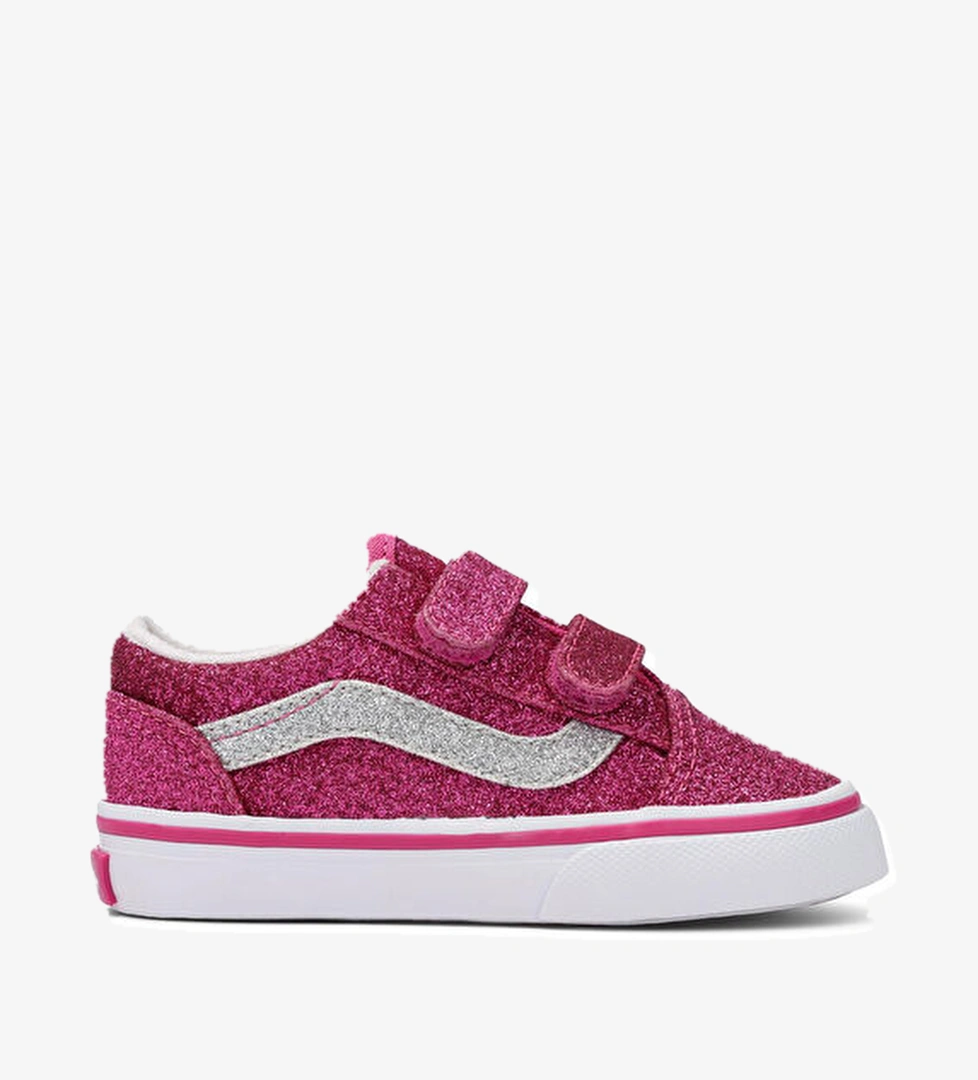 Vans Old Skool V Koyu Pembe Unisex Çocuk Sneaker model görseli