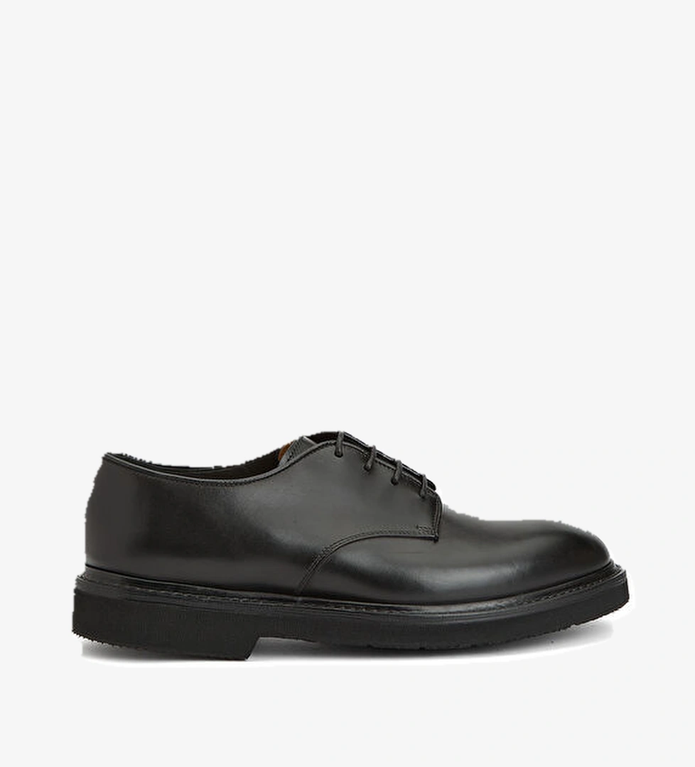 Premiata Siyah Erkek Deri Ayakkabı model görseli