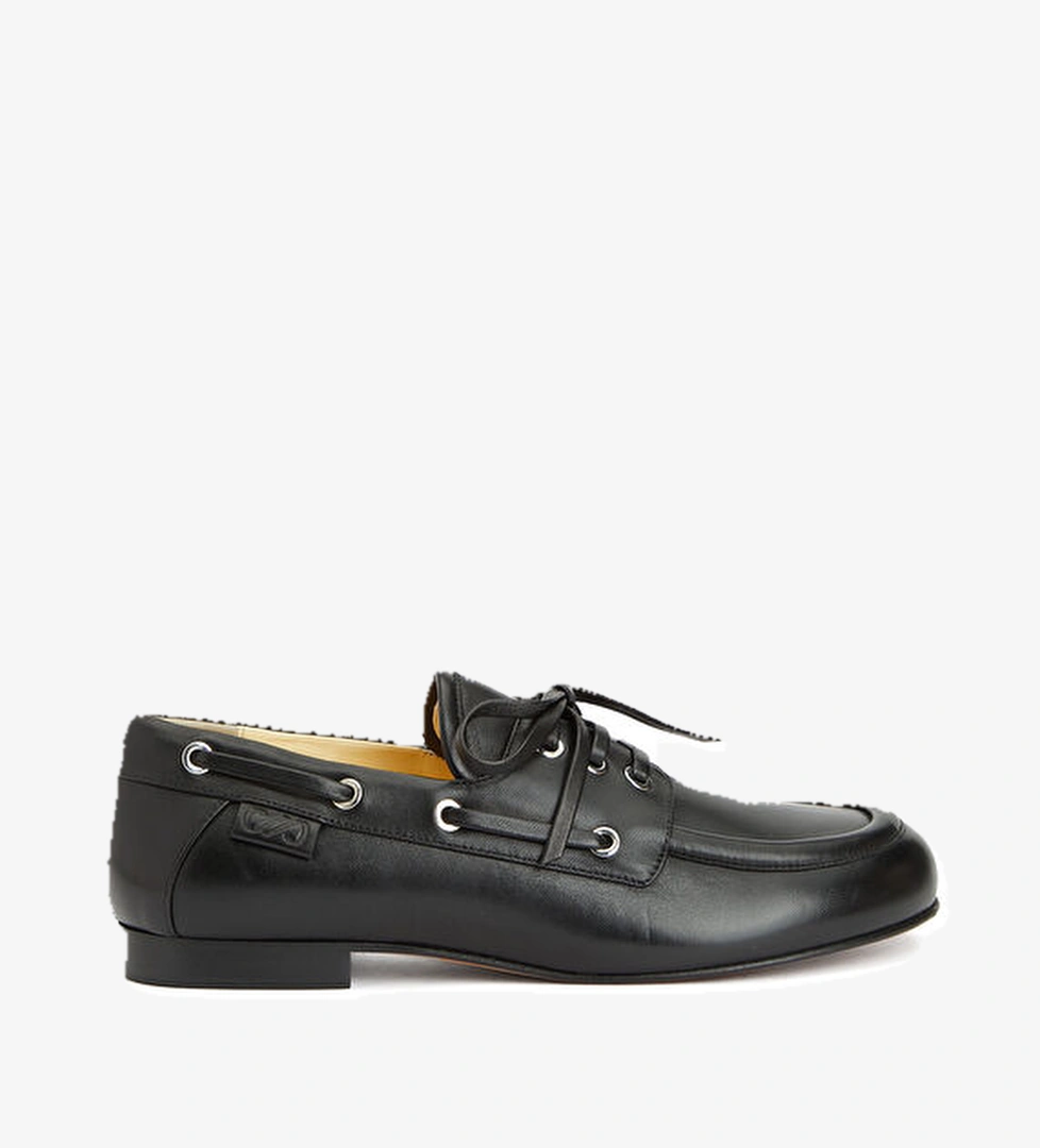 Proenza Schouler Siyah Kadın Deri Loafer model görseli