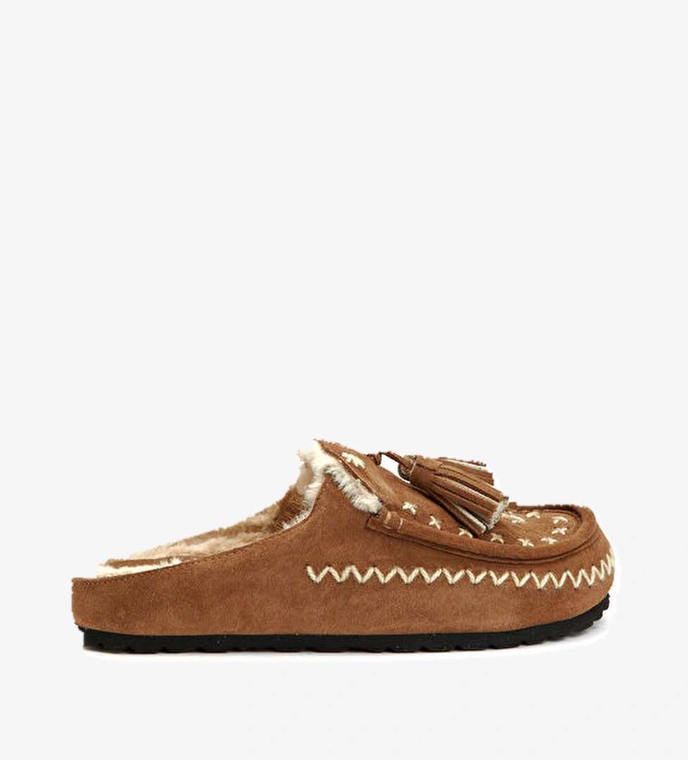 Taji Vizon Kadın Süet Terlik model görseli