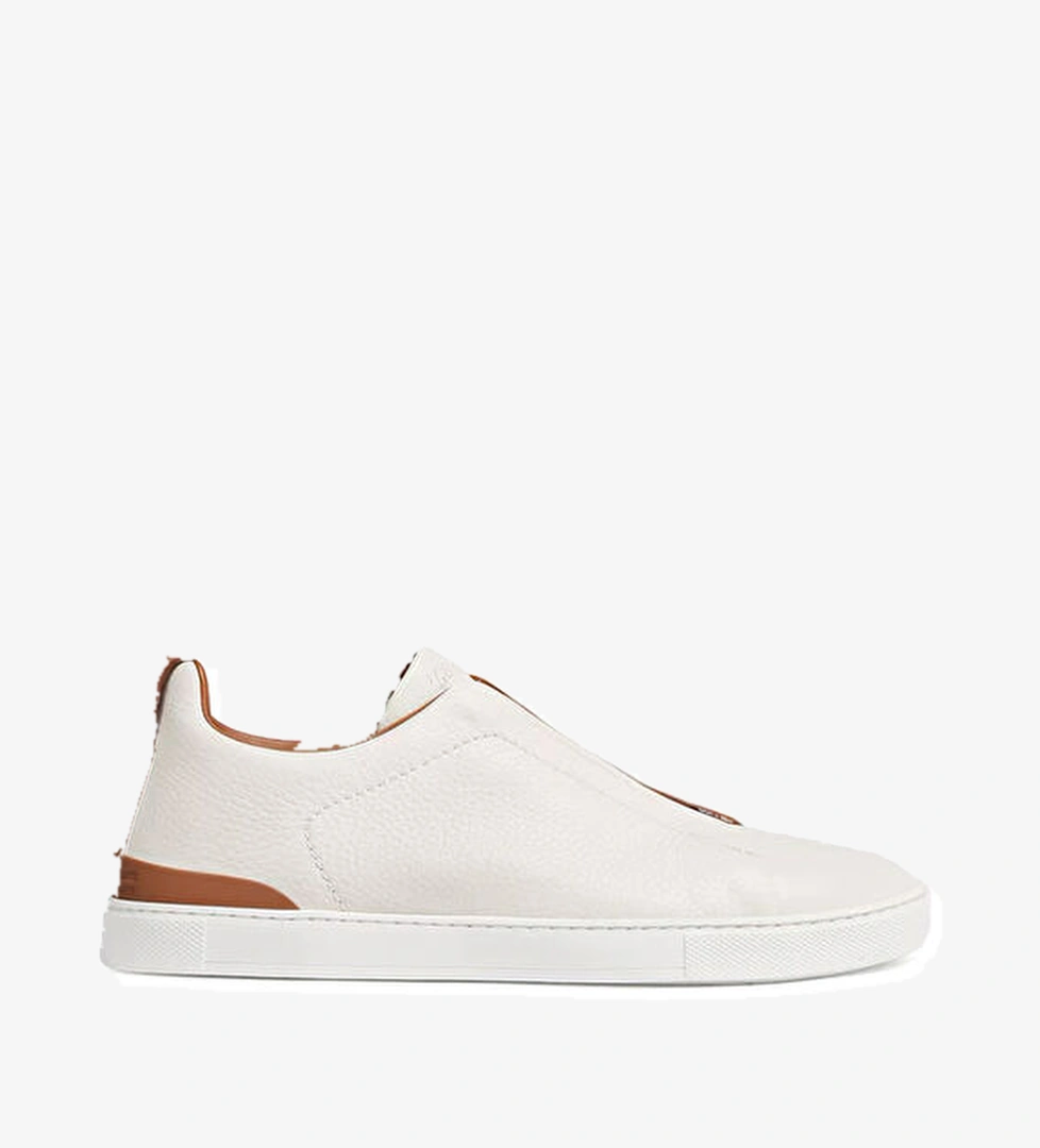 Zegna Beyaz Erkek Deri Sneaker model görseli