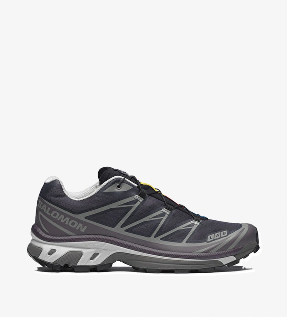 Salomon XT-6 Siyah Mor Kadın Sneaker model görseli