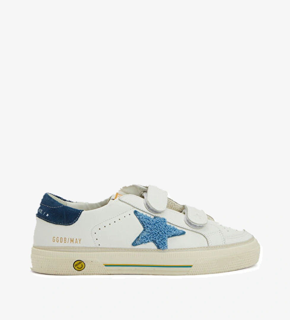 Golden Goose May Çok Renkli Unisex Çocuk Deri Sneaker model görseli