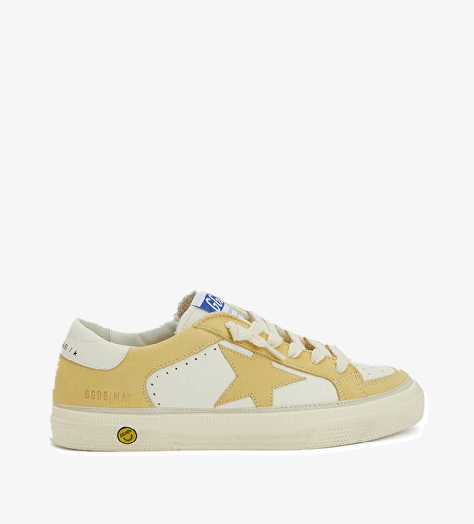 May Çok Renkli Unisex Çocuk Deri Sneaker - Görsel 1