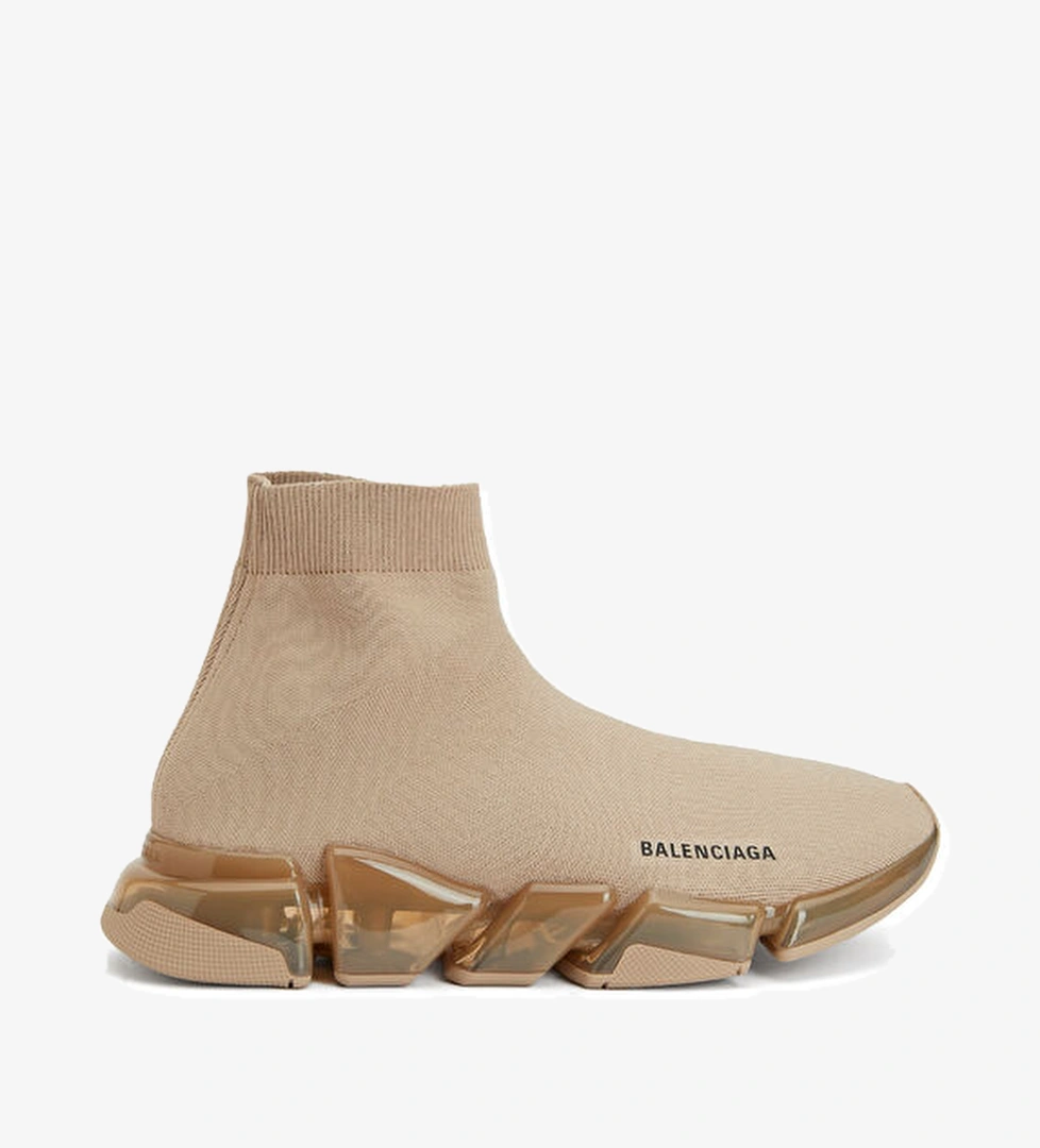 Balenciaga Speed 2.0 Bej Erkek Sneaker model görseli