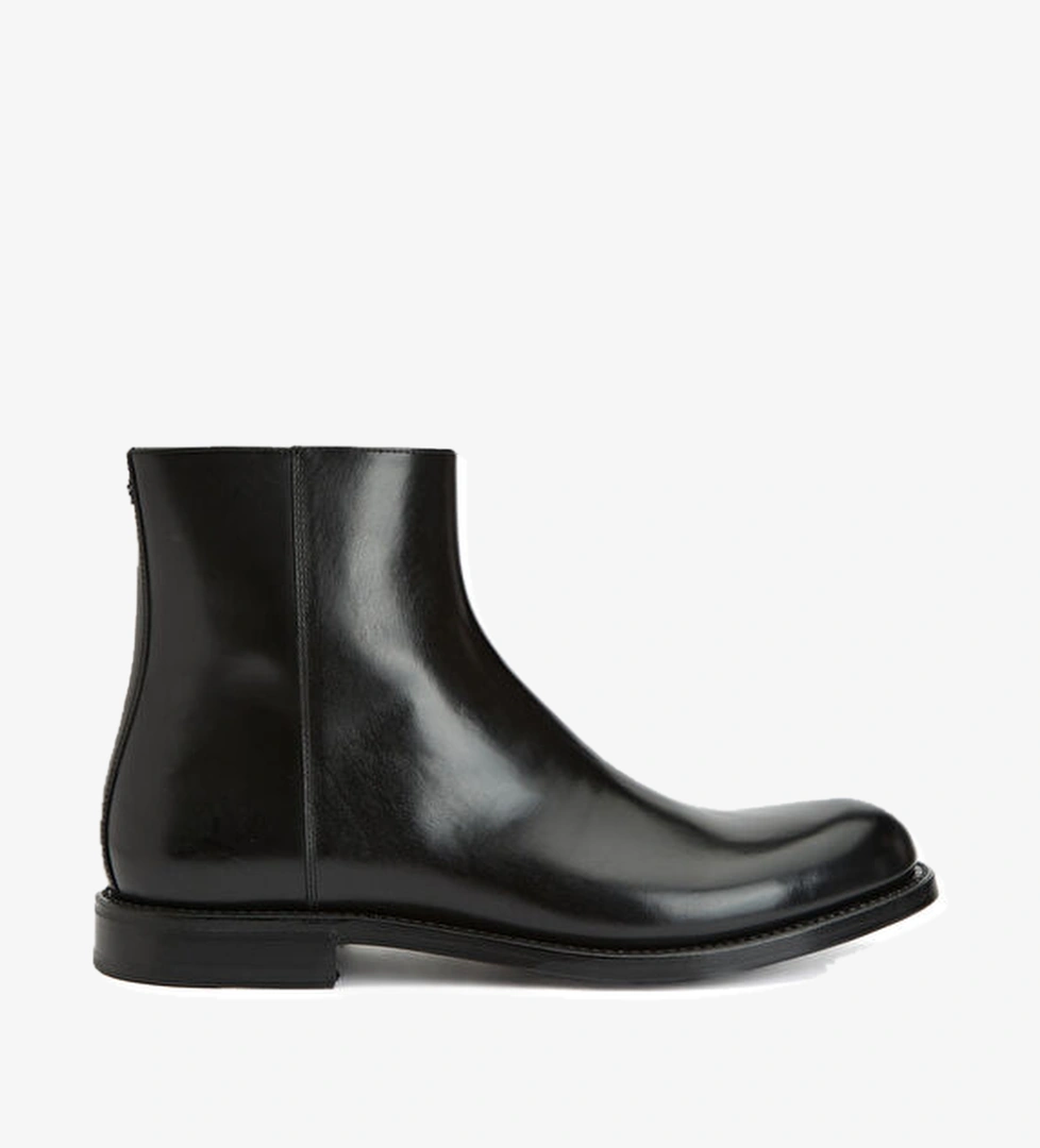 Dolce&gabbana Siyah Erkek Deri Bot model görseli