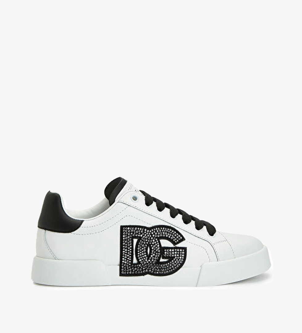 Portofino Beyaz Kadın Deri Sneaker - Görsel 1