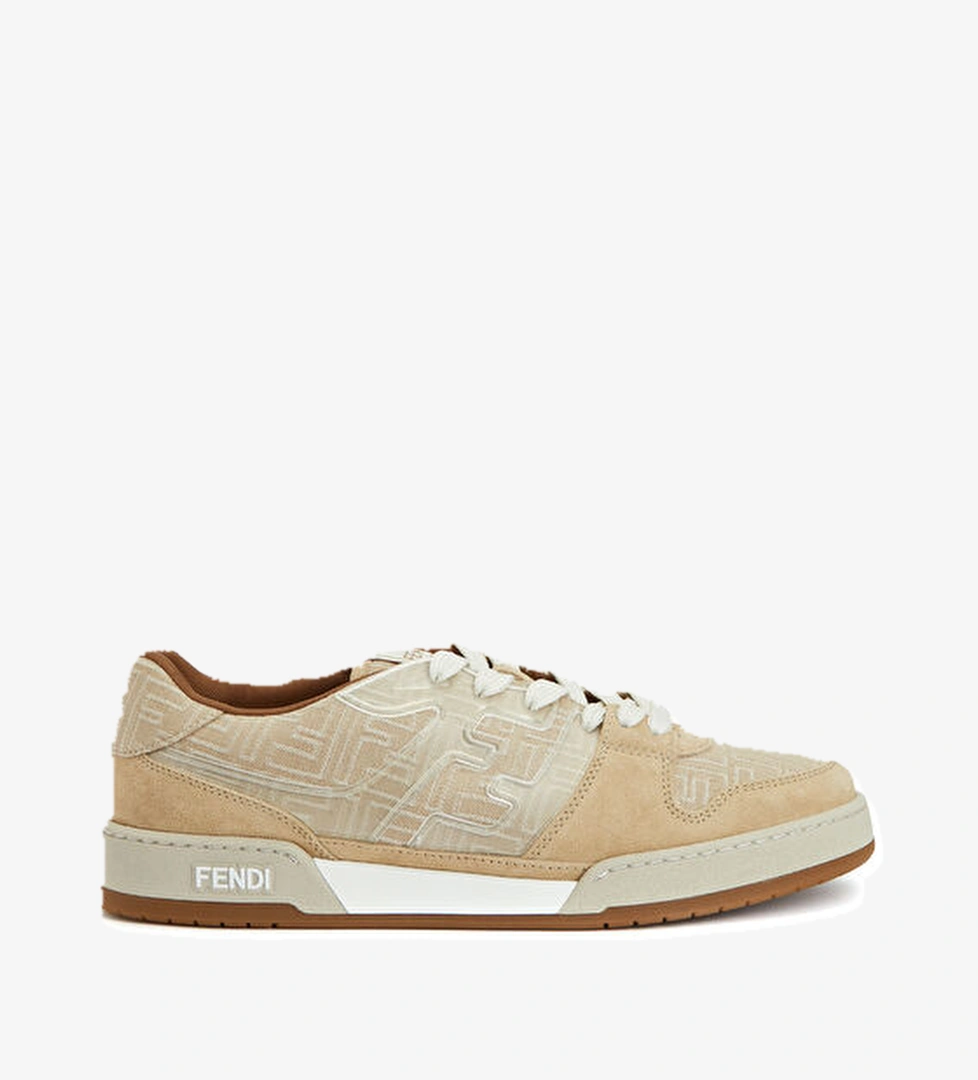 Fendi Bej Erkek Deri Sneaker model görseli