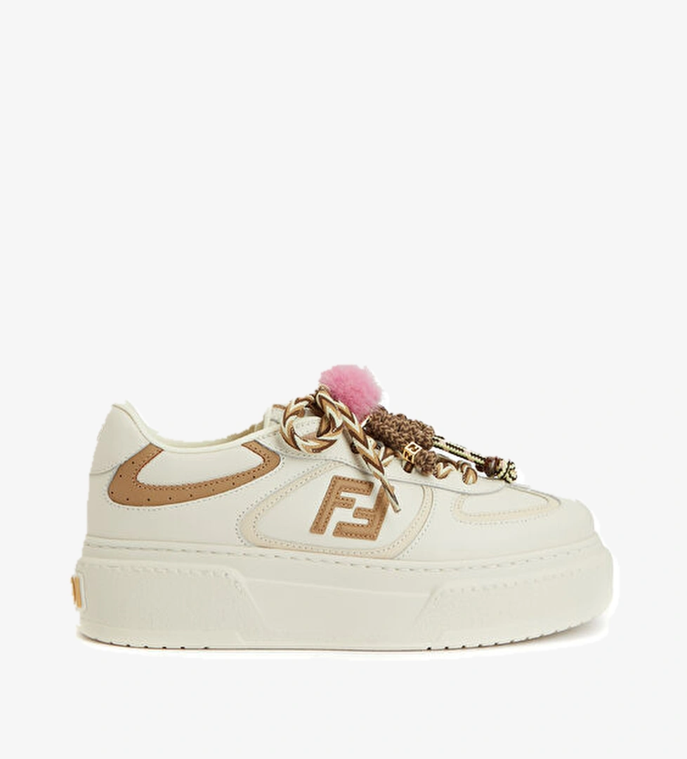 Fendi Beyaz Kadın Deri Sneaker model görseli