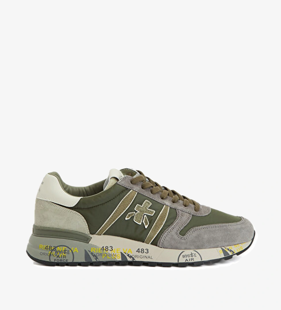 Premiata Lander Haki Erkek Sneaker model görseli