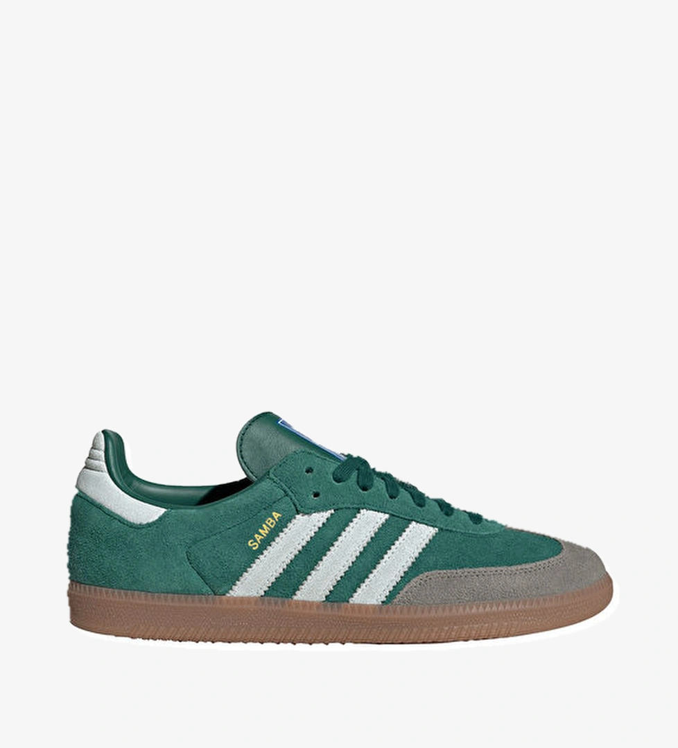 Adidas Samba OG Yeşil Erkek Deri Sneaker model görseli