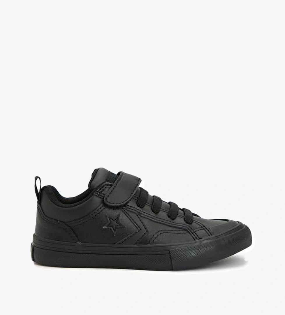 Pro Blaze Siyah Unisex Çocuk Deri Sneaker - Görsel 1