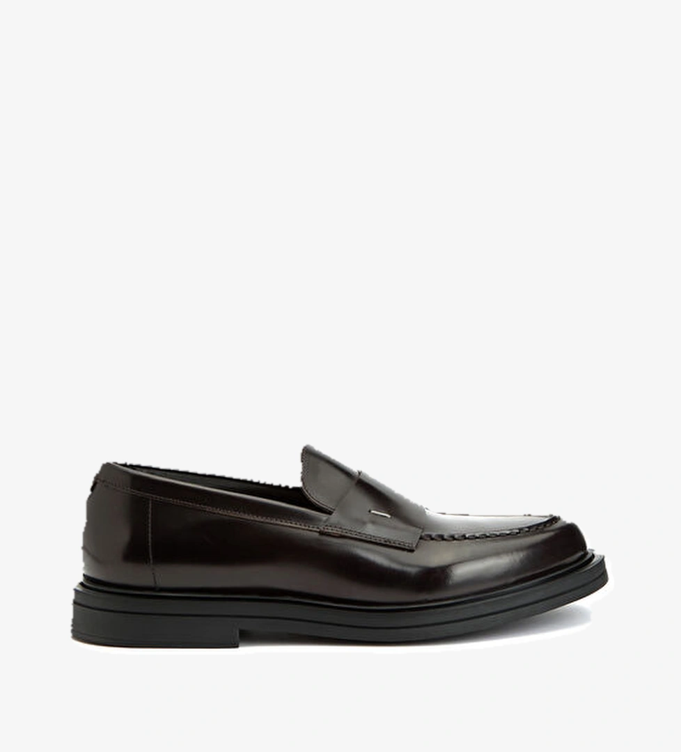 The Antipode Jacob Bordo Erkek Deri Loafer model görseli