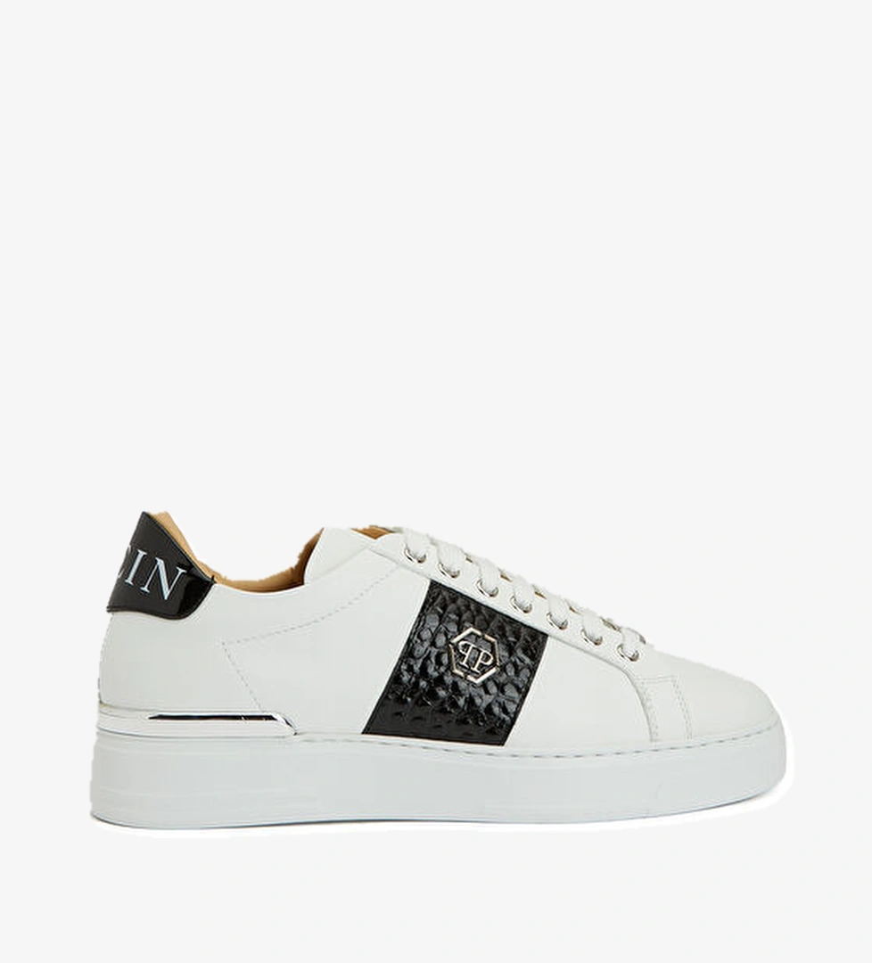 Philipp Plein Beyaz Erkek Deri Sneaker model görseli
