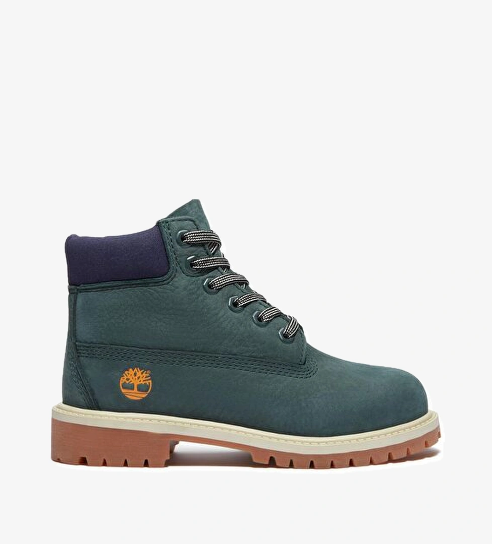 Timberland Premium 6 Inch Yeşil Deri Bot model görseli