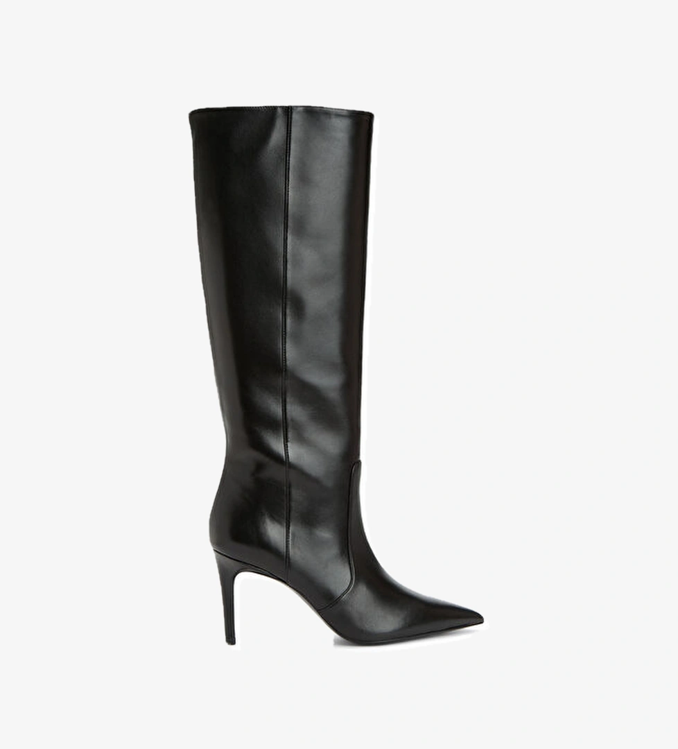 Stuart Weitzman Siyah Kadın Deri Çizme model görseli