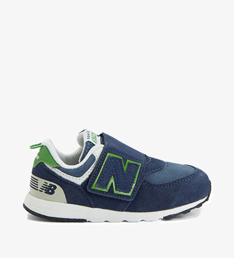 New Balance 574 Lacivert Çocuk Deri Sneaker model görseli