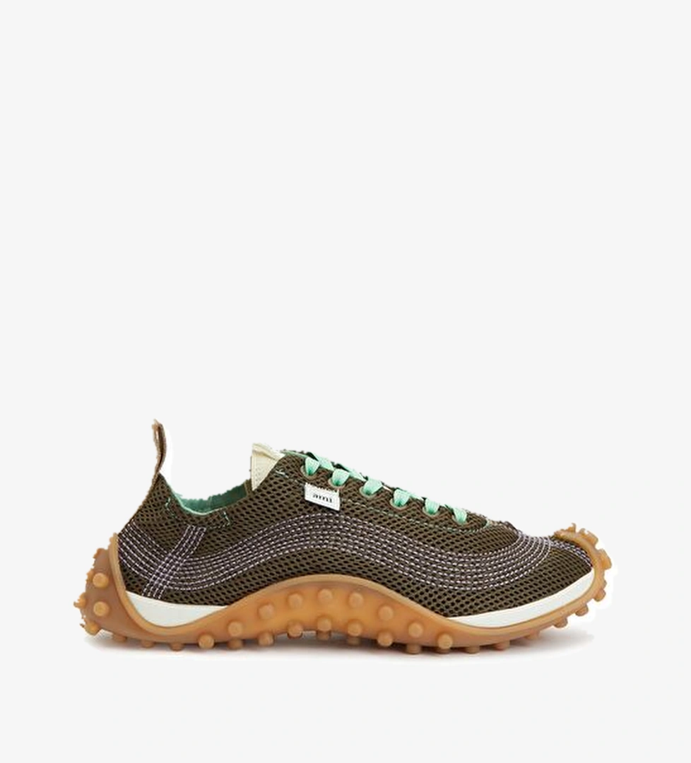 Ami Paris Mirage Koyu Yeşil Sneaker model görseli