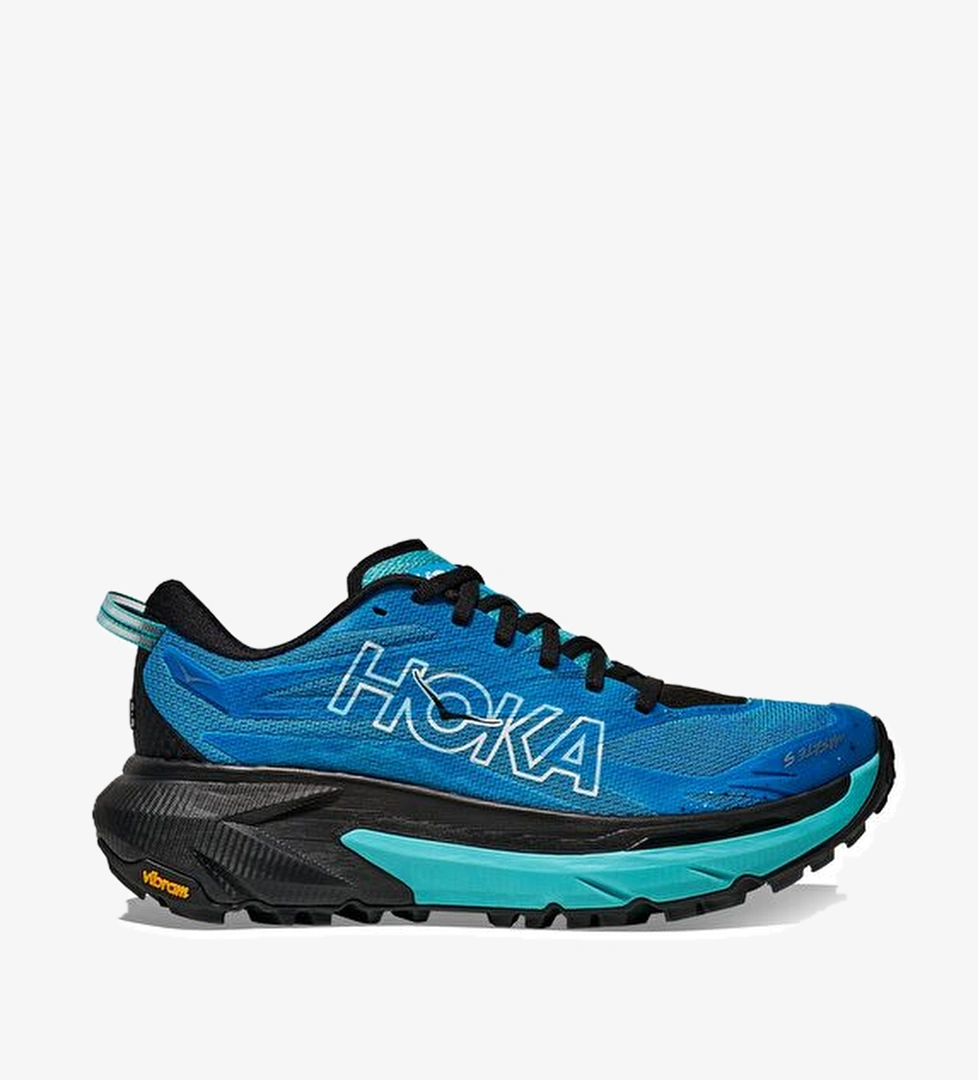 Hoka Mafate 5 Mavi Siyah Kadın Sneaker model görseli