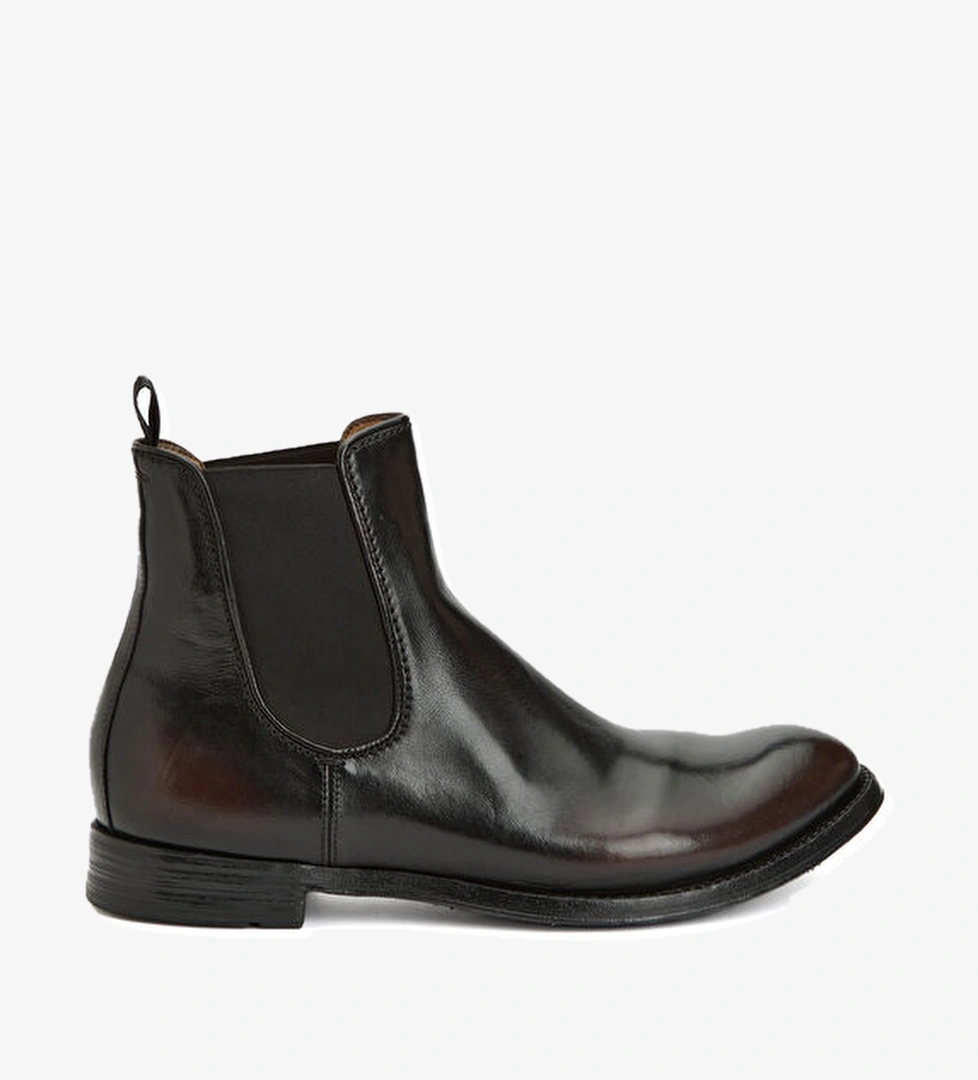 Officine Creative Anatomia Koyu Kahverengi Erkek Deri Bot model görseli