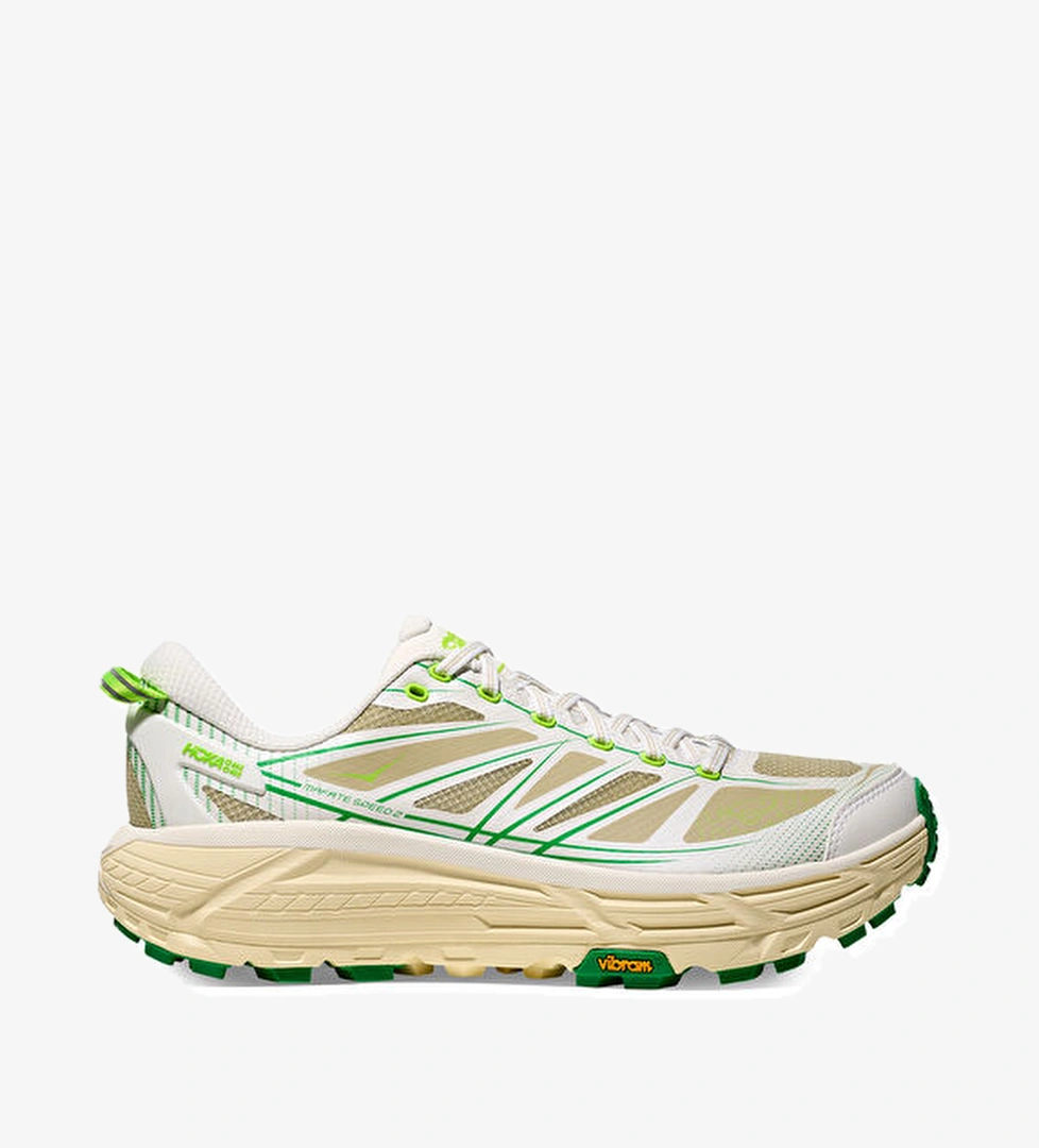 Hoka Mafate Speed 2 Yeşil Bej Kadın Sneaker model görseli