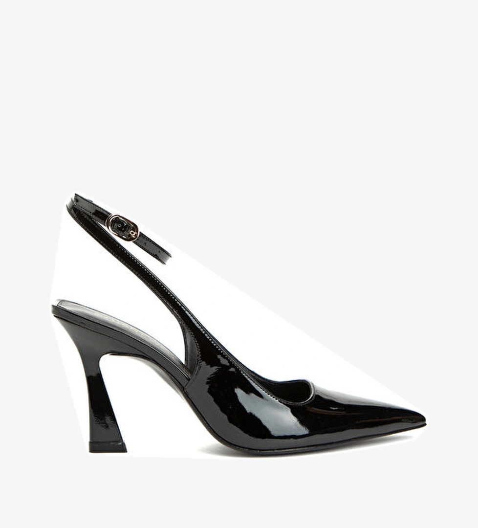 Vinnie Siyah Topuklu Ayakkabı - Görsel 1