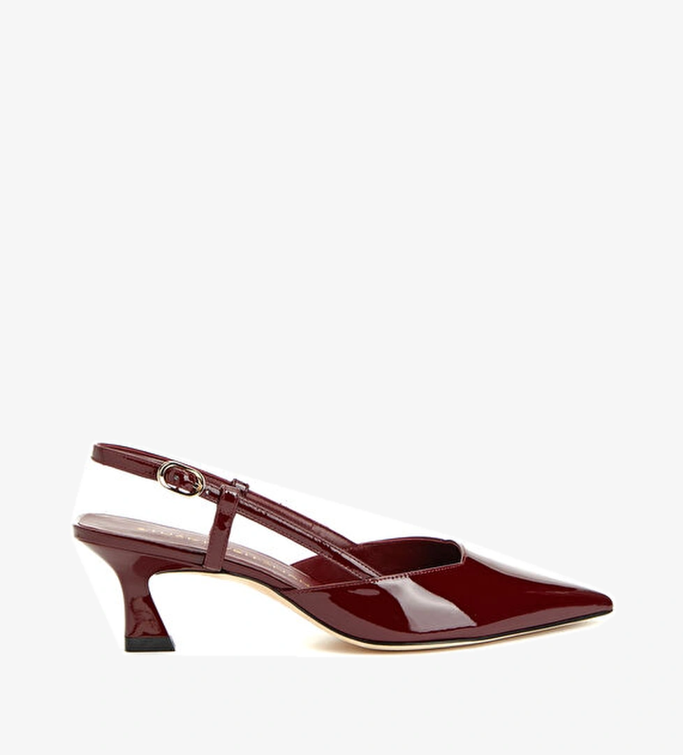 Vinnie Bordo Topuklu Ayakkabı - Görsel 1