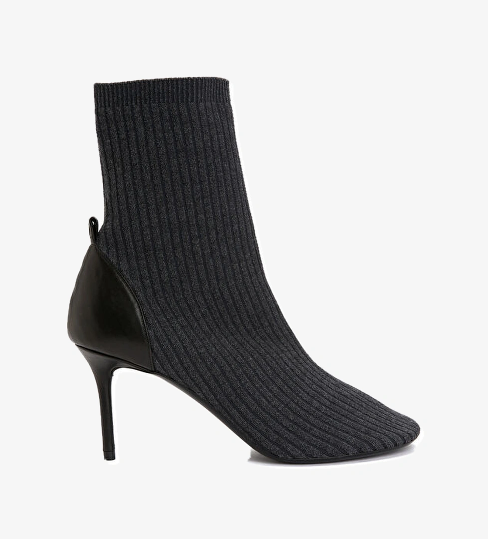 Courreges Nude Koyu Gri Kadın Yün Bot model görseli