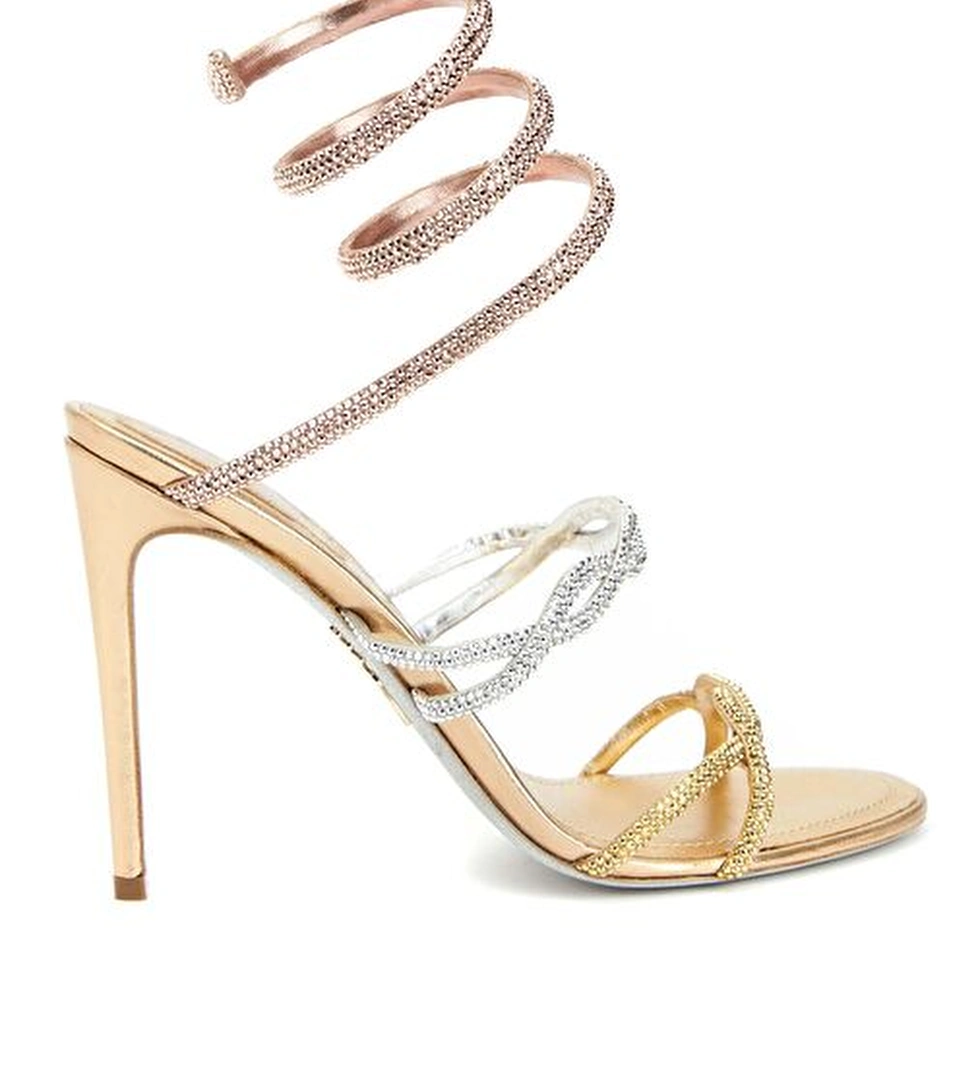 Rene Caovilla Gold Kadın Sandalet model görseli