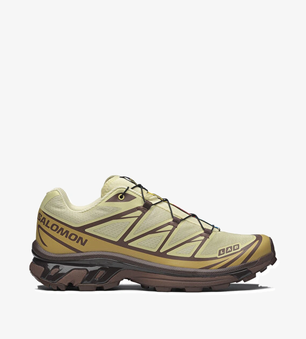 Salomon XT-6 Sarı Kahve Kadın Sneaker model görseli