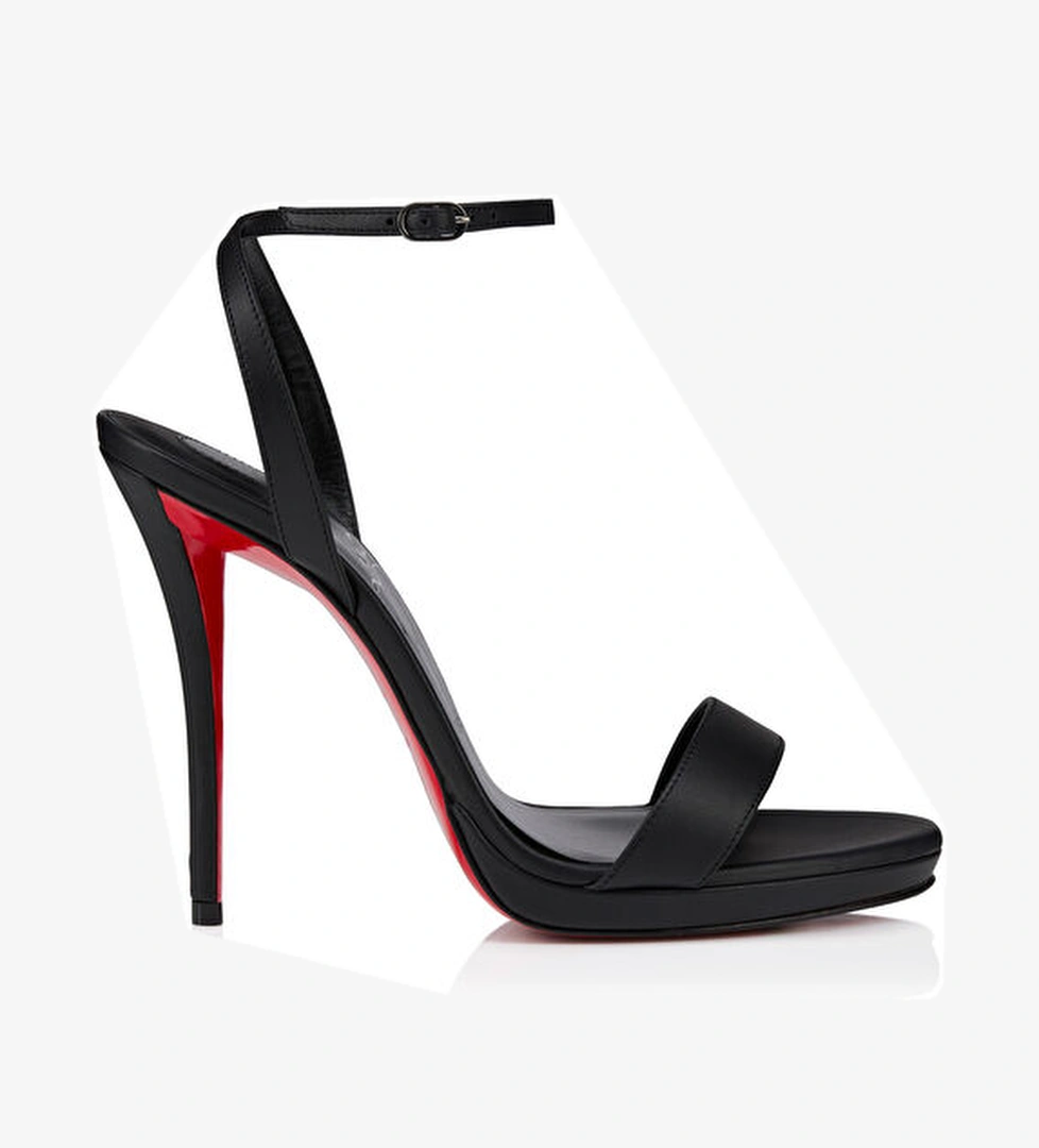 Christian Louboutin Miss Z Siyah Kadın Deri Sandalet model görseli