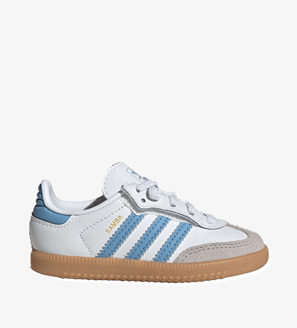 Adidas Samba OG Beyaz Unisex Çocuk Deri Sneaker model görseli
