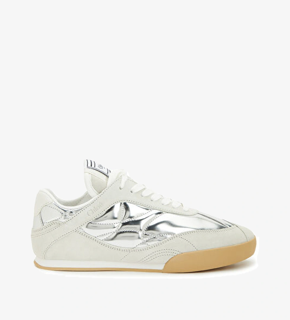 Chloe Kick Silver Kadın Deri Sneaker model görseli