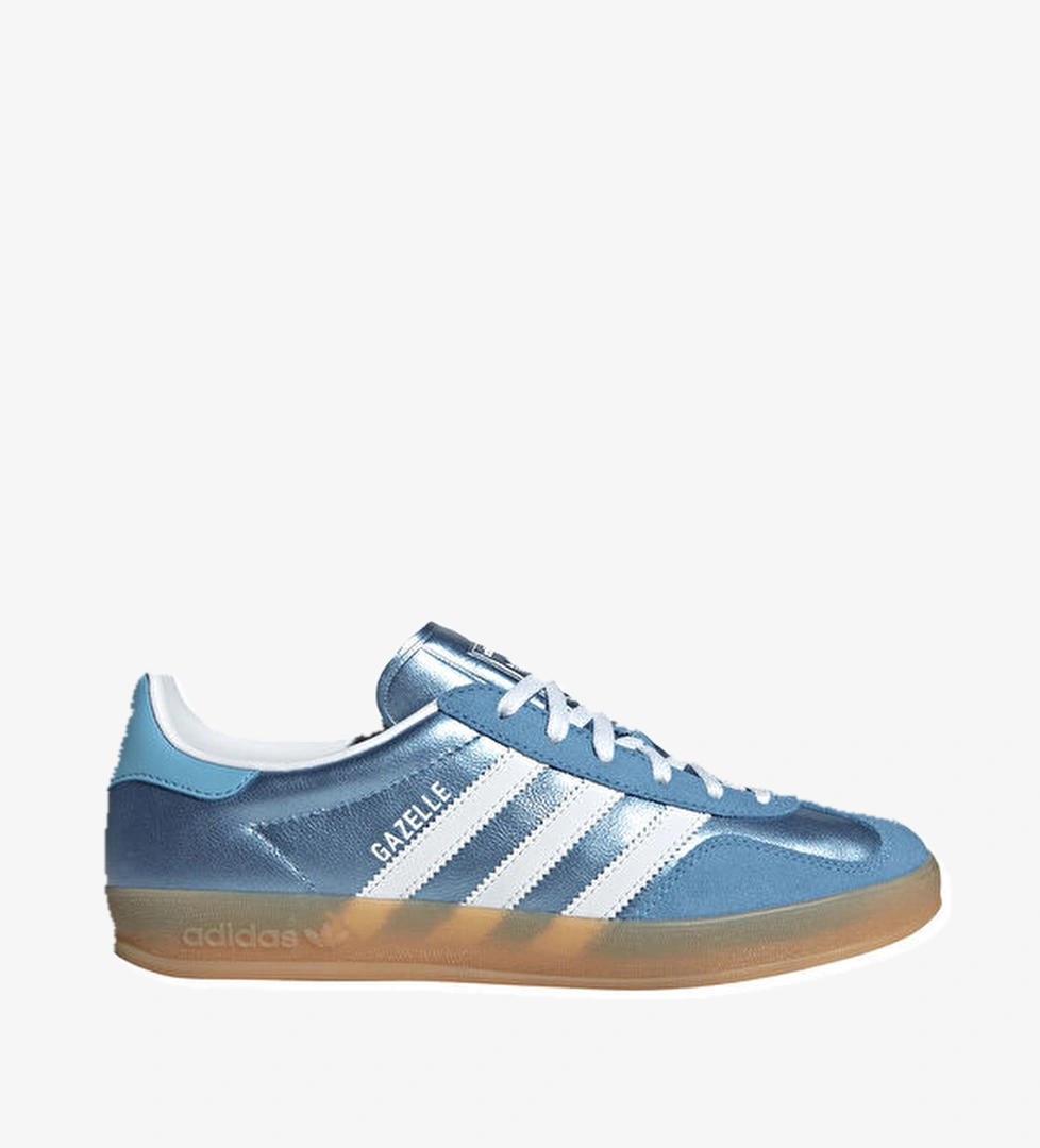 Adidas Gazelle Indoor Gri Kadın Deri Sneaker model görseli