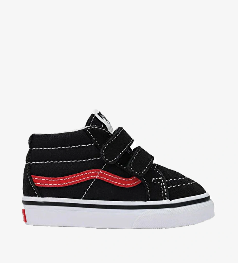 Sk8-Mid Reissue Kırmızı Siyah Unisex Çocuk Sneaker - Görsel 1