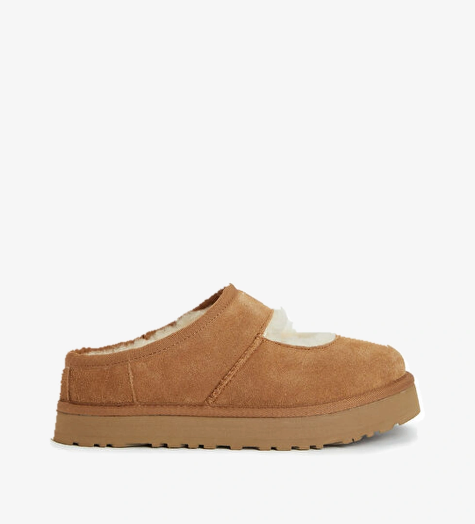 Ugg Bea Mary Jane Taba Kız Çocuk Deri Terlik model görseli