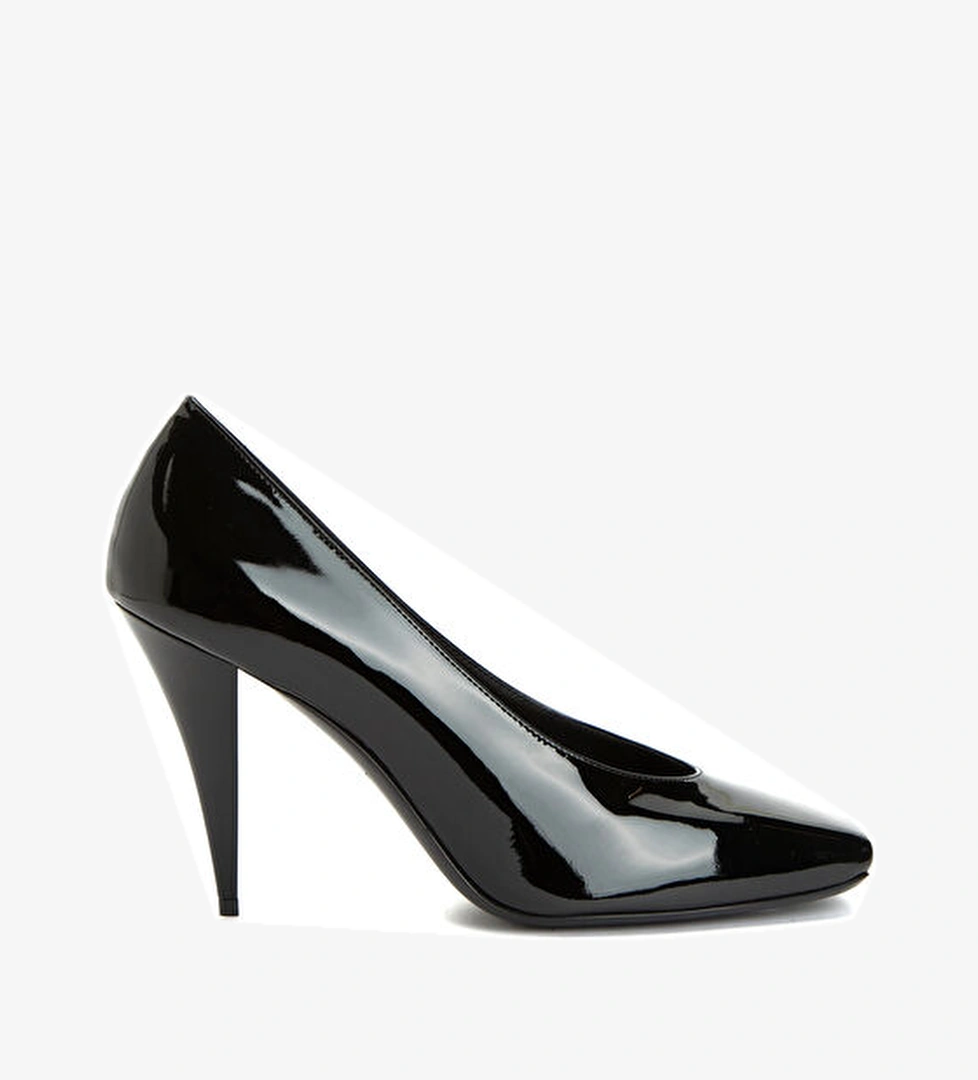 Givenchy Siyah Deri Topuklu Ayakkabı model görseli