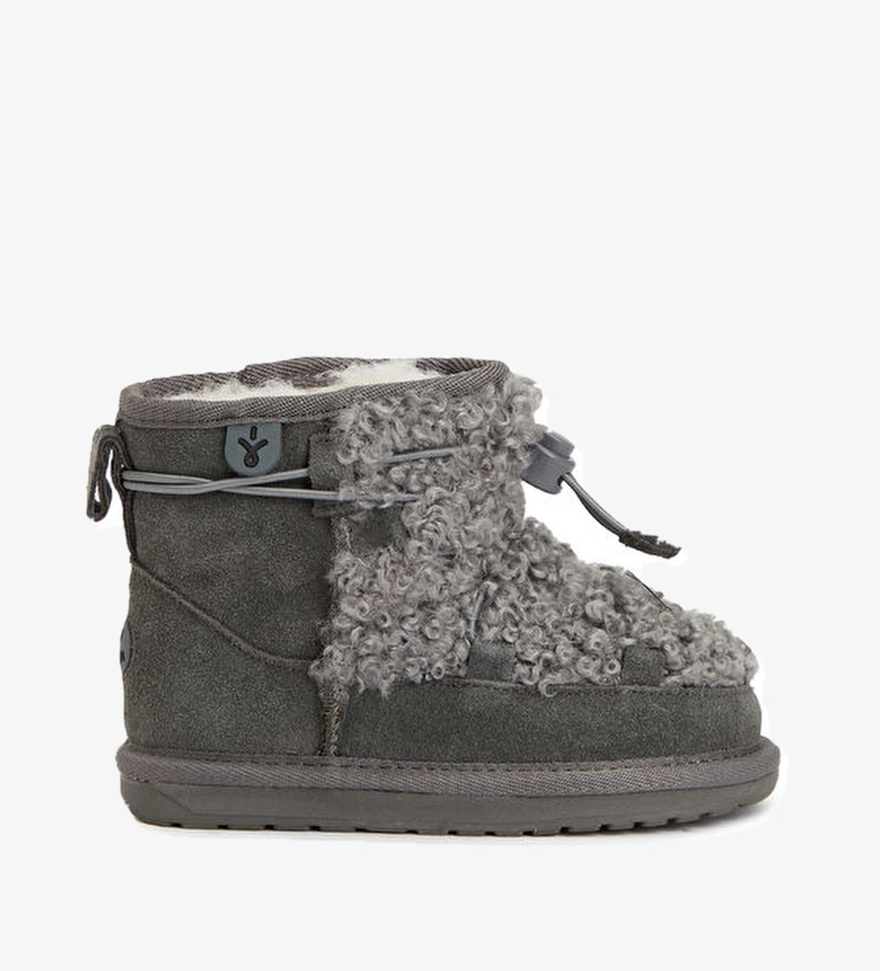 Emu Mauboy Antrasit Deri Bot model görseli