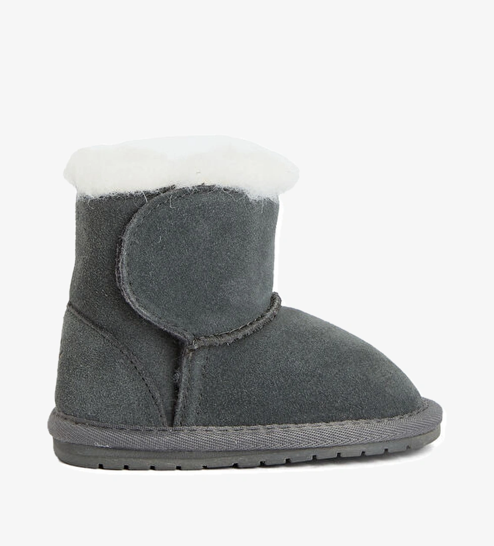 Emu Toddle Antrasit Çocuk Süet Bot model görseli