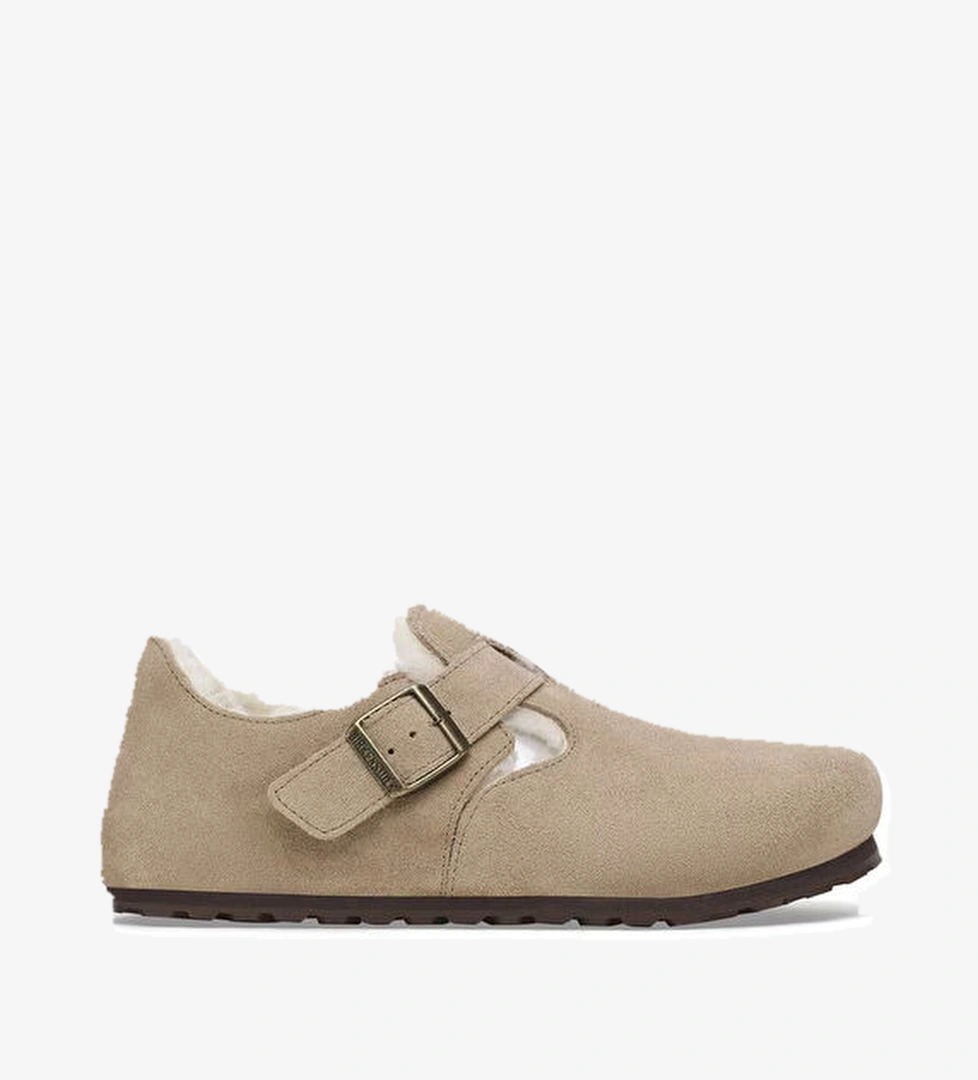 Birkenstock London VL Vizon Shearling Kadın Deri Loafer model görseli