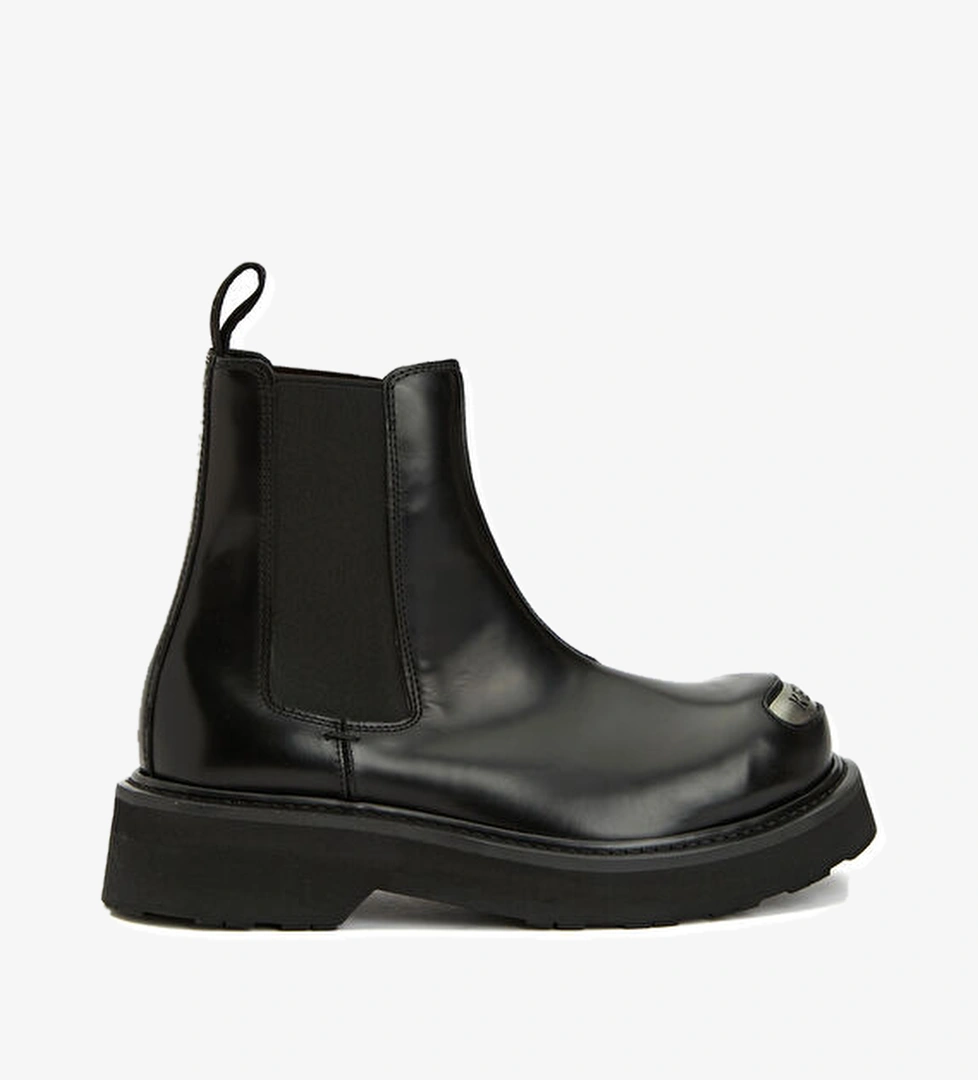 Kenzo Smile Siyah Kadın Deri Bot model görseli