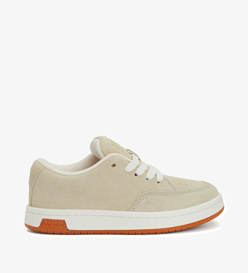 Kenzo Dome Krem Kadın Süet Sneaker model görseli