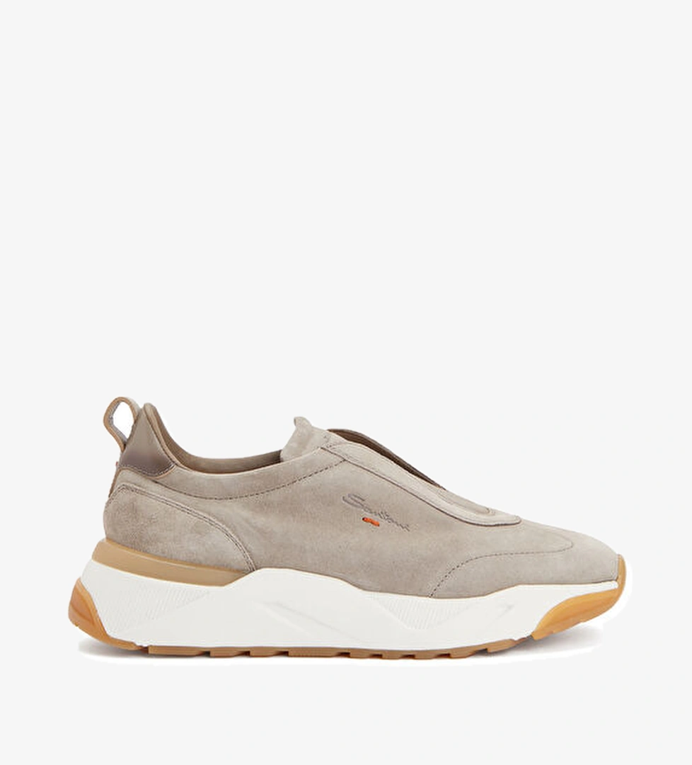 Santoni Innova Bej Kadın Deri Sneaker model görseli