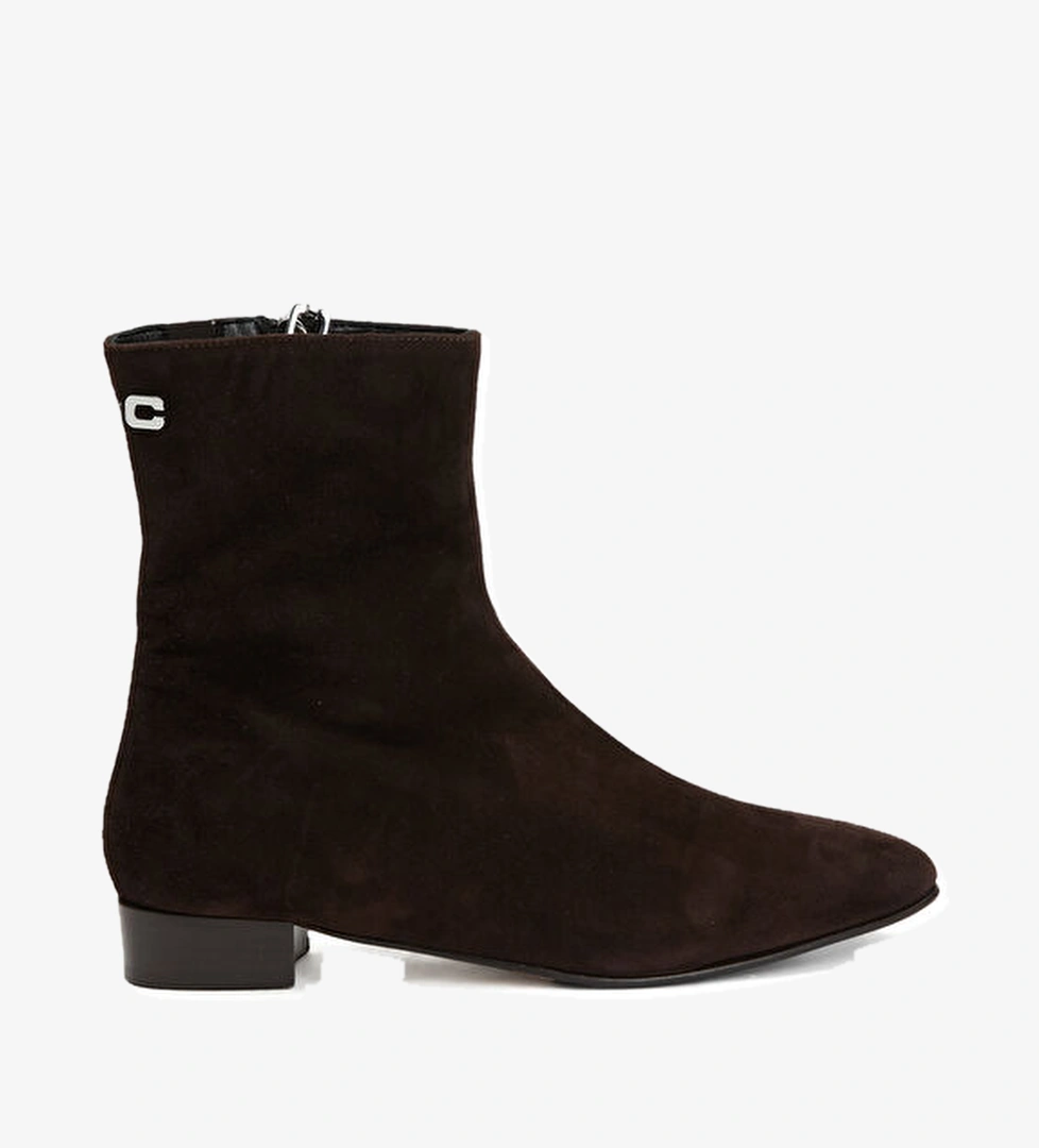 Carel Aiglon Koyu Kahverengi Kadın Deri Bot model görseli